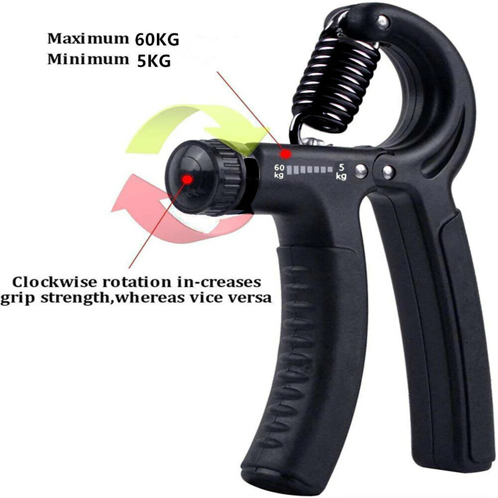 Adjustable Hand Grip Strength Trainer for Enhanced Grip and Wrist Strengthening